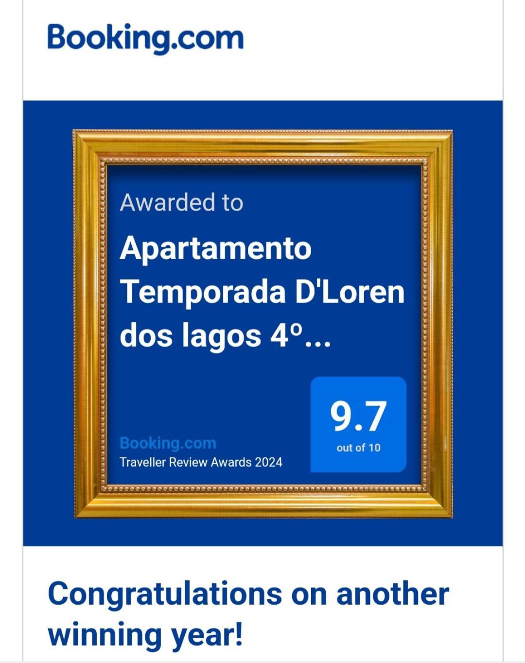 Apartamento Capitolio D'Loren Dos Lagos 4º Andar Exterior foto